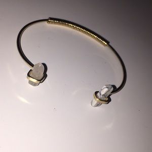 A crystal bracelet